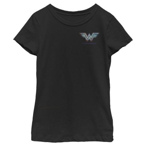 Girl’s Wonder Woman 1984 Chest Logo T-Shirt