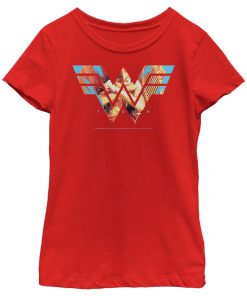 Girl’s Wonder Woman 1984 Eagle Truth Logo T-Shirt