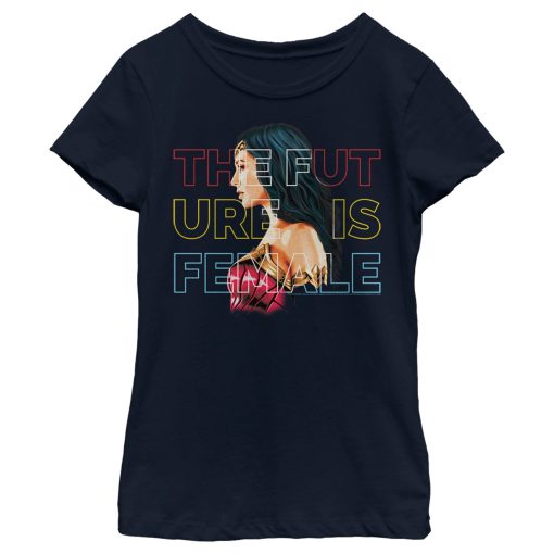 Girl’s Wonder Woman 1984 Future is Female T-Shirt