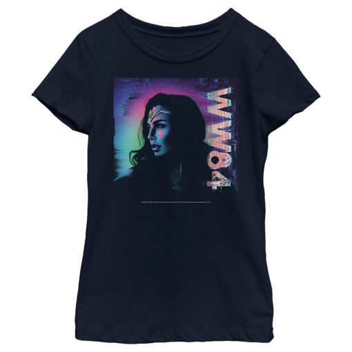 Girl’s Wonder Woman 1984 Glitch T-Shirt