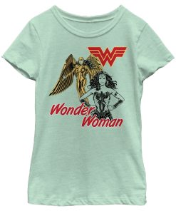 Girl’s Wonder Woman 1984 Suit and Armor T-Shirt