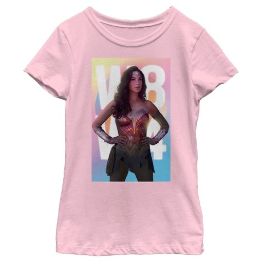 Girl’s Wonder Woman 1984 Superhero Pose T-Shirt