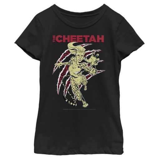 Girl’s Wonder Woman 1984 The Cheetah Attack T-Shirt