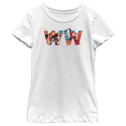 Girl’s Wonder Woman 1984 Wonderous Battle T-Shirt