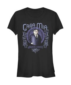 Junior’s Addams Family Gomez Cara Mia Portrait T-Shirt