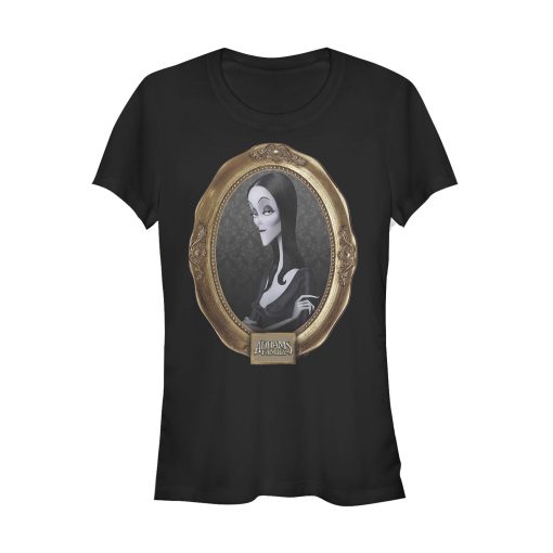 Junior’s Addams Family Morticia Classic Frame T-Shirt