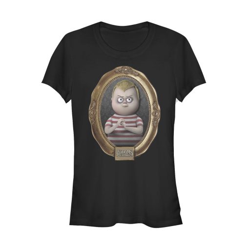 Junior’s Addams Family Pugsley Classic Frame T-Shirt