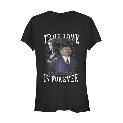 Junior’s Addams Family True Love is Forever T-Shirt