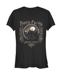 Junior’s Addams Family Uncle Fester That’ll Fix Ya T-Shirt
