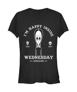 Junior’s Addams Family Wednesday Happy Ouija Board T-Shirt