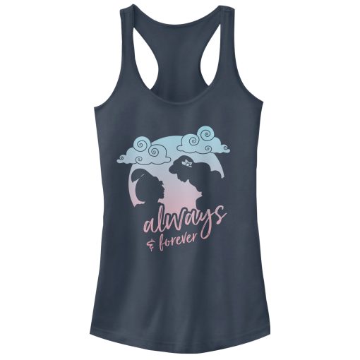 Junior’s Aladdin Always and Forever Racerback Tank Top