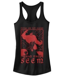 Junior’s Aladdin Jafar Not Always What It Seems Racerback Tank Top