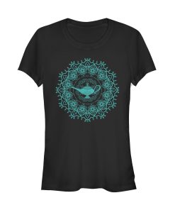 Junior’s Aladdin Magical Lamp Bright Mandala T-Shirt