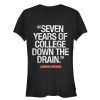 Junior’s Animal House Bluto 7 Years of College T-Shirt