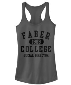 Junior’s Animal House Faber College Social Director Racerback Tank Top