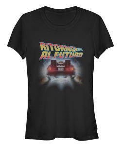 Junior’s Back to the Future Italian Poster T-Shirt