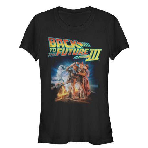 Junior’s Back to the Future Part 3 Character Pose T-Shirt