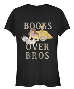 Junior’s Beauty and the Beast Books Over Bros T-Shirt
