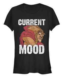 Junior’s Beauty and the Beast Current Mood T-Shirt