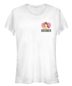 Junior’s Beauty and the Beast Dreamer Badge T-Shirt
