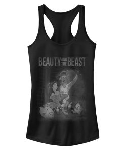Junior’s Beauty and the Beast Timeless Racerback Tank Top