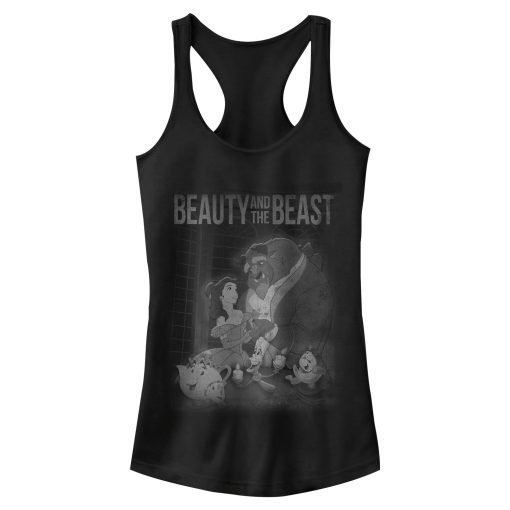 Junior’s Beauty and the Beast Timeless Racerback Tank Top