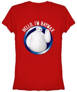 Junior’s Big Hero 6 Hello Baymax T-Shirt