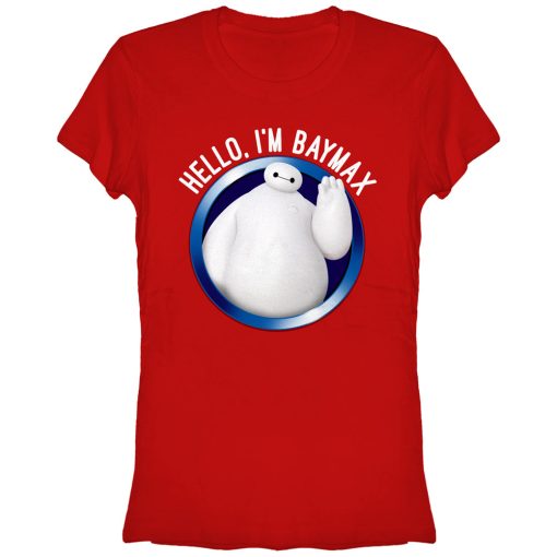 Junior’s Big Hero 6 Hello Baymax T-Shirt