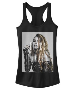 Junior’s Birds of Prey Canary Portrait Racerback Tank Top