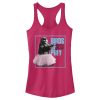 Junior’s Birds of Prey Dancing Chipmunk Logo Racerback Tank Top