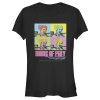 Junior’s Birds of Prey Harley Quinn Pop Art T-Shirt