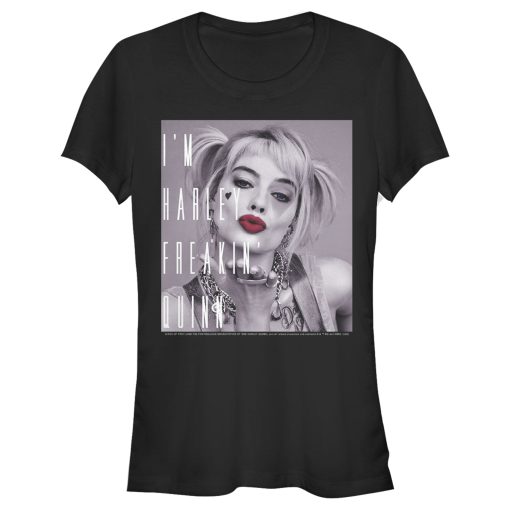 Junior’s Birds of Prey I’m Harley Freakin’ Quinn T-Shirt