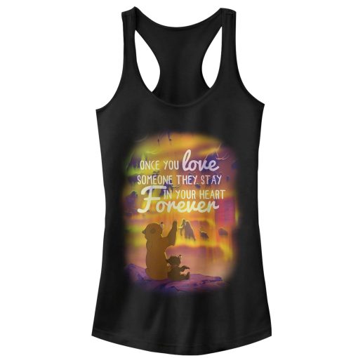 Junior’s Brother Bear Brother Bear Forever in Heart Racerback Tank Top