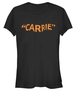 Junior’s Carrie Classic Logo T-Shirt