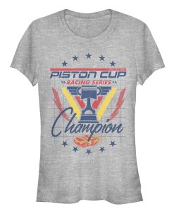 Junior’s Cars Piston Cup Champion T-Shirt