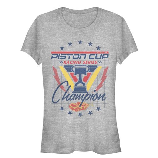 Junior’s Cars Piston Cup Champion T-Shirt