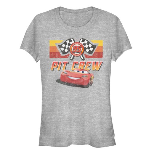 Junior’s Cars Pit Crew Team T-Shirt