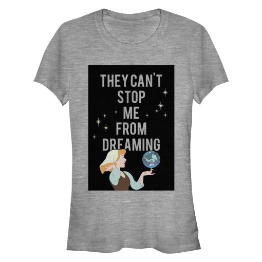 Junior’s Cinderella Can’t Stop Dreaming T-Shirt