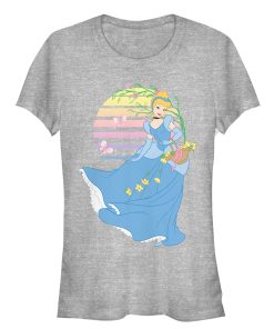 Junior’s Cinderella Flower Basket T-Shirt