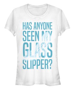 Junior’s Cinderella Glass Slipper T-Shirt