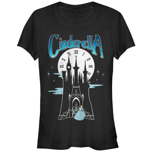 Junior’s Cinderella Midnight at the Castle T-Shirt