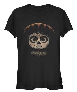 Junior’s Coco Miguel Skeleton Hat T-Shirt