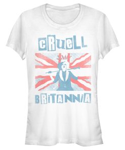 Junior’s Cruella Cruell Britannia T-Shirt