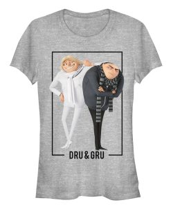 Junior’s Despicable Me 3 Dru and Gru Brothers T-Shirt