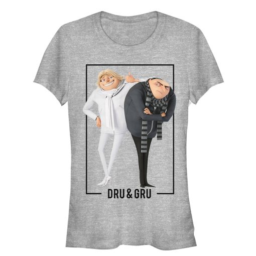 Junior’s Despicable Me 3 Dru and Gru Brothers T-Shirt