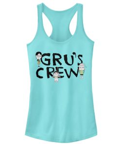Junior’s Despicable Me 3 Gru’s Crew Racerback Tank Top