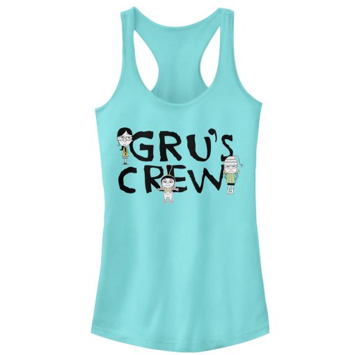 Junior’s Despicable Me 3 Gru’s Crew Racerback Tank Top