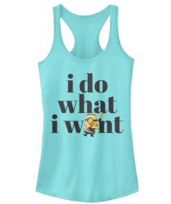 Junior’s Despicable Me 3 Minion Do What I Want Racerback Tank Top