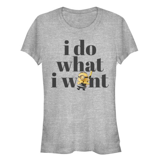 Junior’s Despicable Me 3 Minion Do What I Want T-Shirt