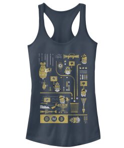 Junior’s Despicable Me 3 Minion Lab Work Racerback Tank Top